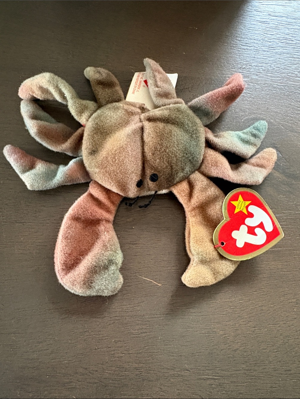 Vintage Beanie Baby Multi-Color Claude the Crab